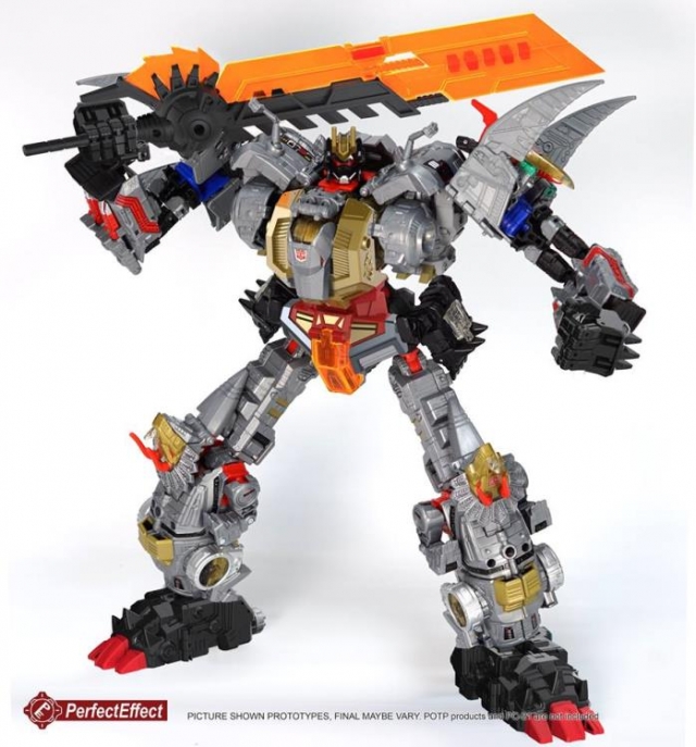 PC-23 Upgrade Kit for Transformers Power of the Primes Dinobots Volcanicus | Perfect Effect | Upgrade Kit