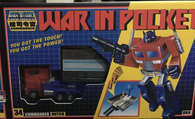 X34 Dutch | DX9 Toys War in Pocket