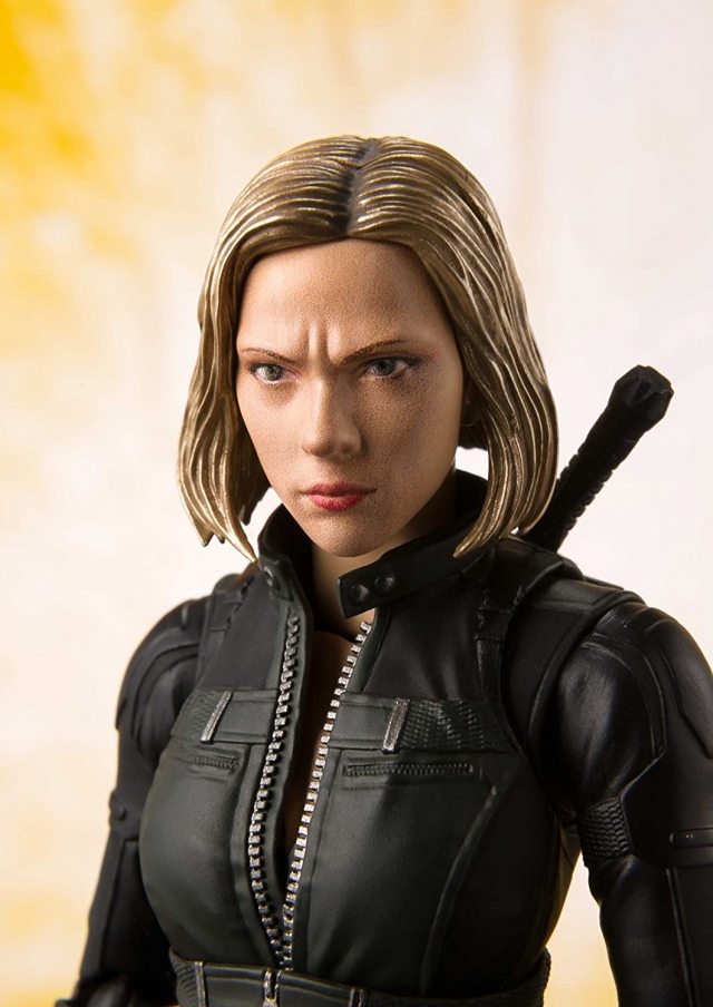 Black Widow and Tamashii Effect Explosion S.H. Figuarts | Bandai Tamashii Nations | Marvel