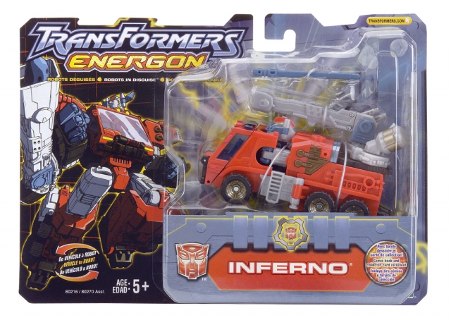 Deluxe Class Inferno | Transformers Energon