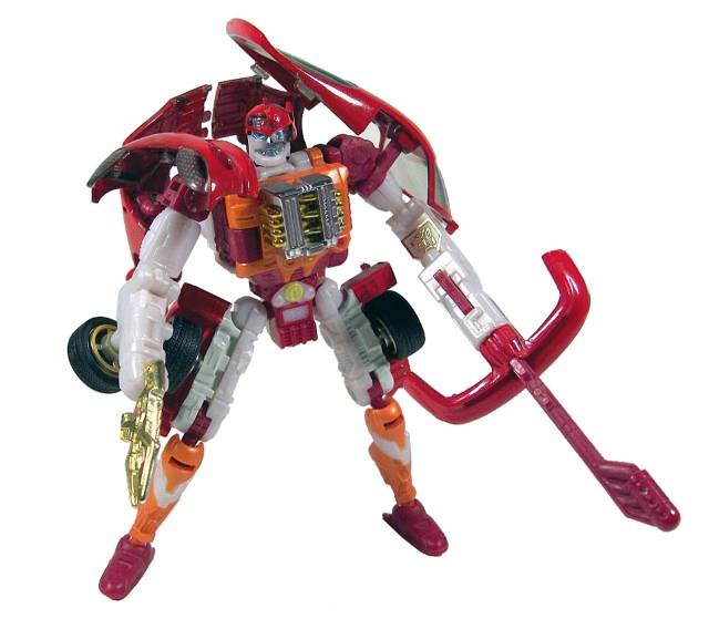 Side Burn Super Version Deluxe Class | Transformers Robots in Disguise RID