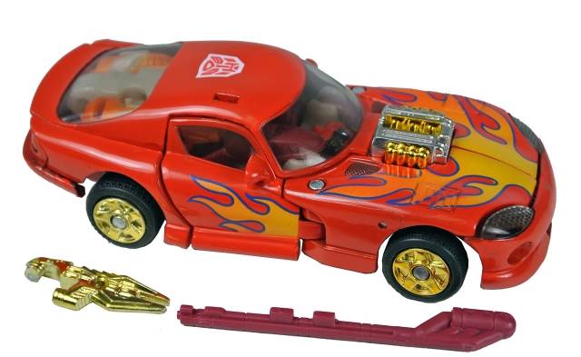 Side Burn Super Version Deluxe Class | Transformers Robots in Disguise RID