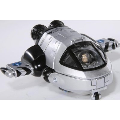 Buzz Lightyear Spaceship Monocrhome Version | Transformers Disney Label