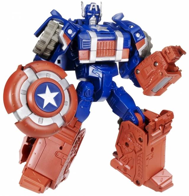Captain America | Transformers Marvel Crossovers