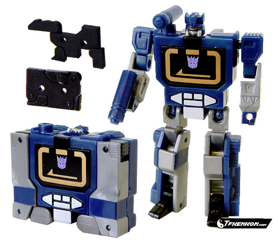 WST GTF05 Soundwave and Ravage Jaguar | Worlds Smallest Transformers