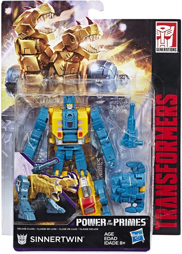 Sinnertwin Deluxe Class | Transformers Generations Power of the Primes