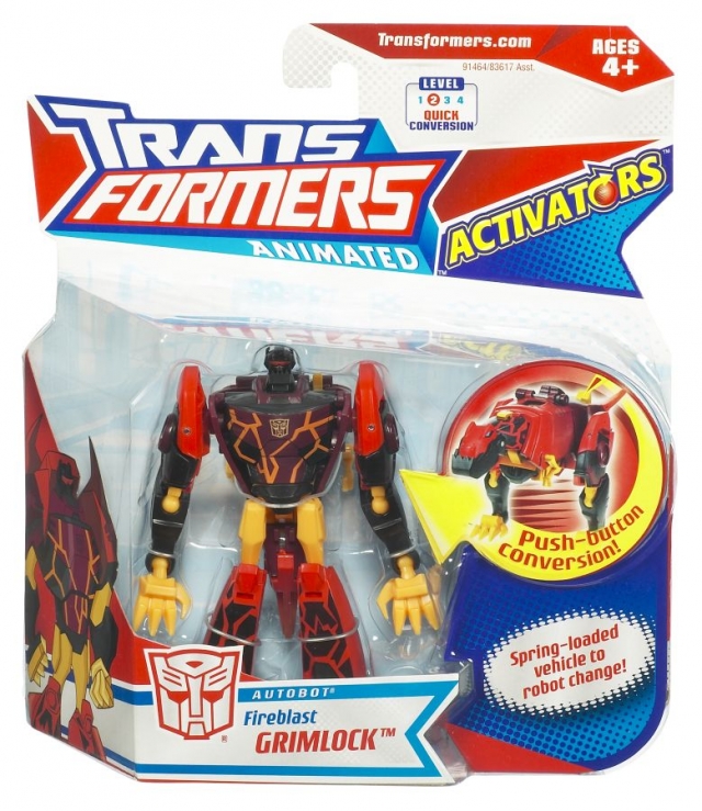 Activators Fireblast Grimlock | Transformers Animated