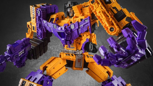 TW-C07E Orange Constructor Full Set of 6 Figures | Toyworld