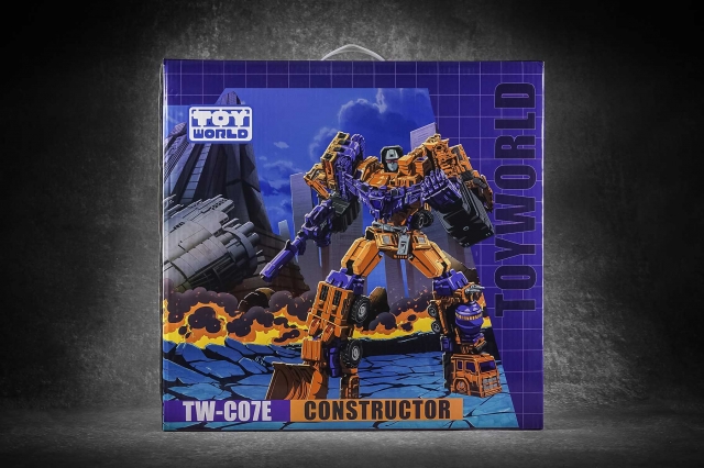 TW-C07E Orange Constructor Full Set of 6 Figures | Toyworld