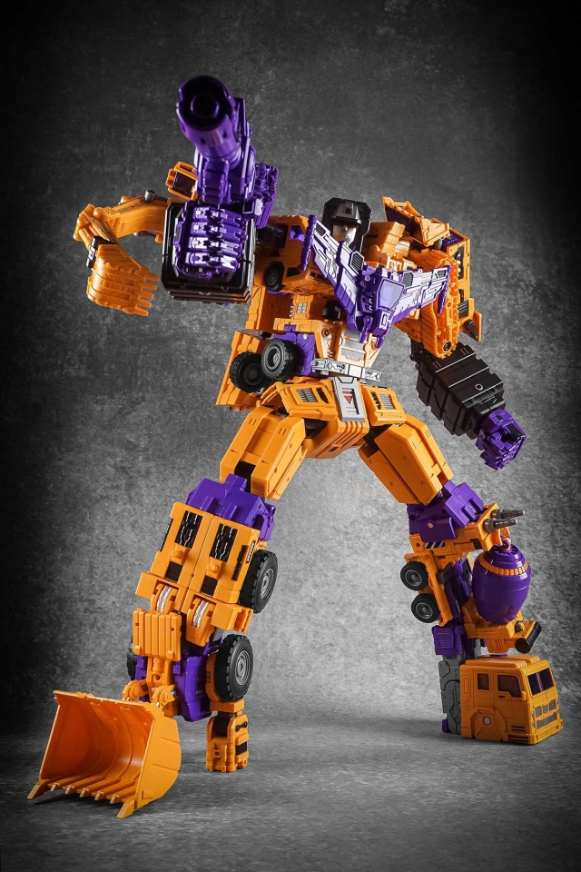 TW-C07E Orange Constructor Full Set of 6 Figures | Toyworld