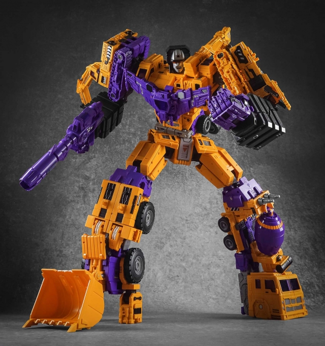 TW-C07E Orange Constructor Full Set of 6 Figures | Toyworld
