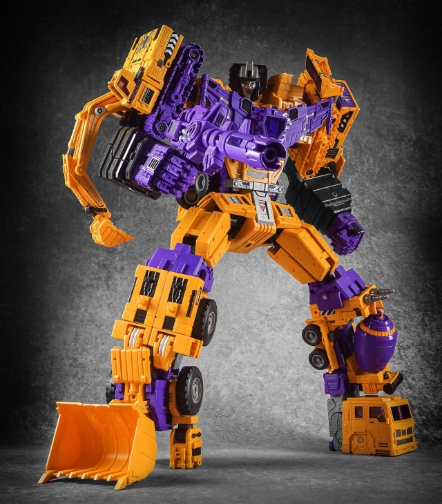 TW-C07E Orange Constructor Full Set of 6 Figures | Toyworld