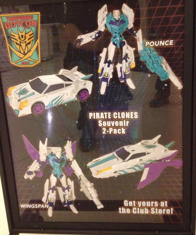 Pounce and Wingspan Botcon Exclusive | Transformers Convention Botcon 2014 Pirates vs Knights