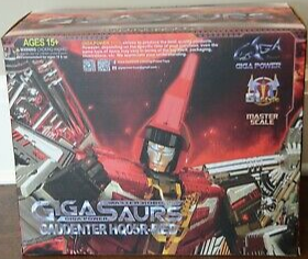 HQ-05R Gaudenter Red Chrome Version | GigaPower Gigasaurs
