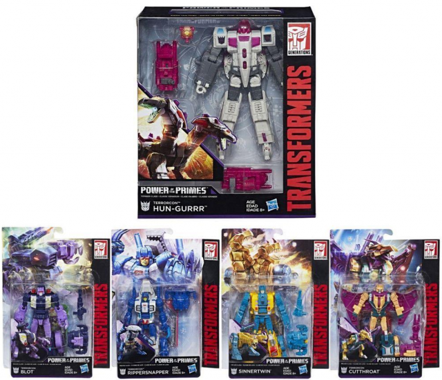 Abominus Combiner Set of 5 Voyager Class | Transformers Generations Power of the Primes
