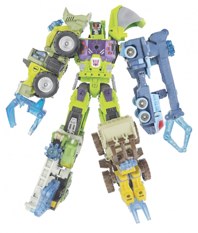 EX-01 Buildtron Constructicon Maximus Basic Class | Transformers Superlink Energon