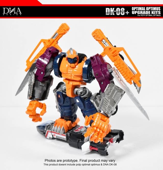 DK-08+ Upgrade Kit for Transformers Power of the Primes Optimal Optimus | Dna Design | Upgrade Kit