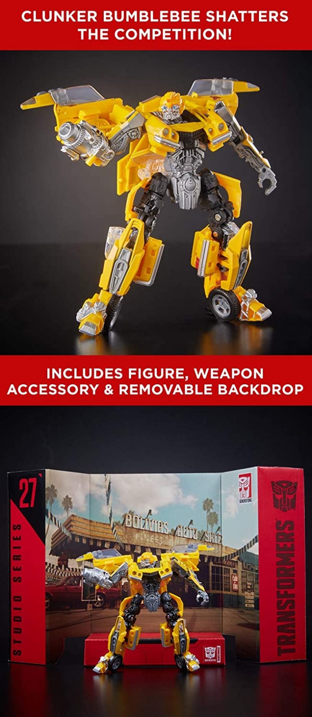 27 Clunker Bumblebee Deluxe Class | Transformers Studio Series | Transformers: The Movie