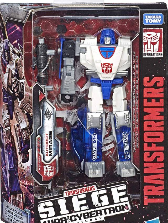 WFC-S43 Mirage Deluxe Class | Transformers Generations War for Cybertron Siege Chapter