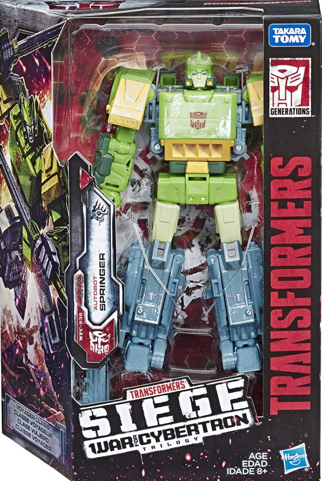 WFC-S38 Autobot Springer Voyager Class | Transformers Generations War for Cybertron Siege Chapter