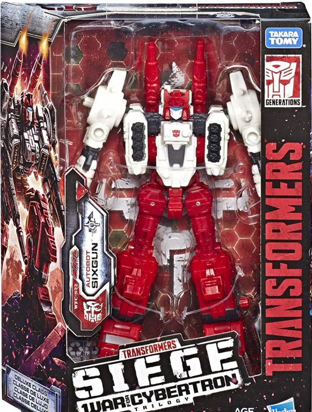WFC-S22 Autobot Six-Gun Weaponizer Deluxe Class | Transformers Generations War for Cybertron Siege Chapter
