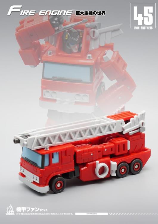 MF-45 Fire Engine | Mech Fans Toys