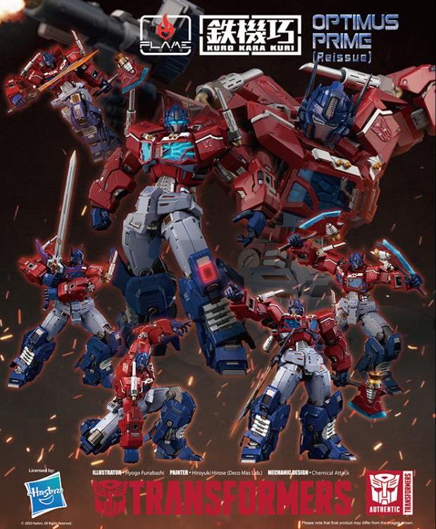 04 Optimus Prime | Transformers Kuro Kara Kuri | Flame Toys