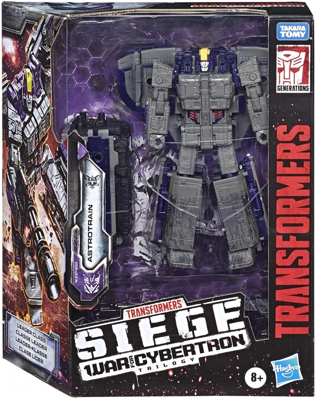 WFC-S51 Astrotrain Triple Changer Leader Class | Transformers Generations War for Cybertron Siege Chapter