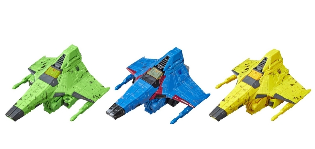 WFC-S52 Acid Storm WFC-S53 Ion Storm and WFC-S54 Nova Storm Rainmakers 3-Pack Voyager Class | Transformers Generations War for Cybertron Siege Chapter