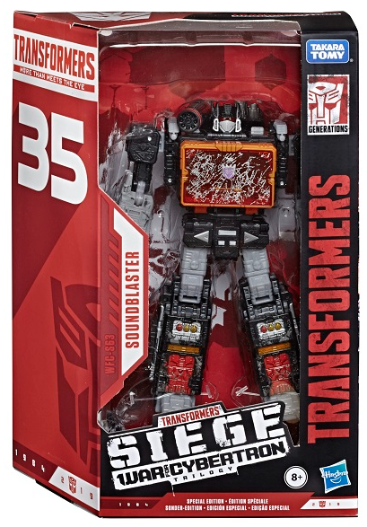 WFC-S55 Soundblaster Voyager Class | Transformers Generations War for Cybertron Siege Chapter