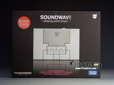 MP3 Player Soundwave SoundBlaster Black Version | Transformers Music Label