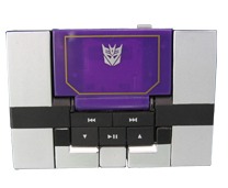 MP3 Player Soundwave SoundBlaster Black Version | Transformers Music Label