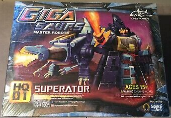 HQ-01 Superator Metallic Version | GigaPower Gigasaurs