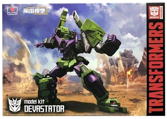 11 Devastator Model Kit | Transformers Furai Model | Flame Toys
