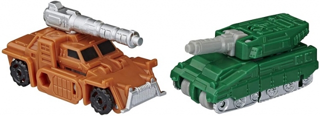 WFC-E4 Military Patrol 2-Pack Bombshock and Decepticon Growl Micromaster Scale | Transformers Generations War for Cybertron Earthrise Chapter