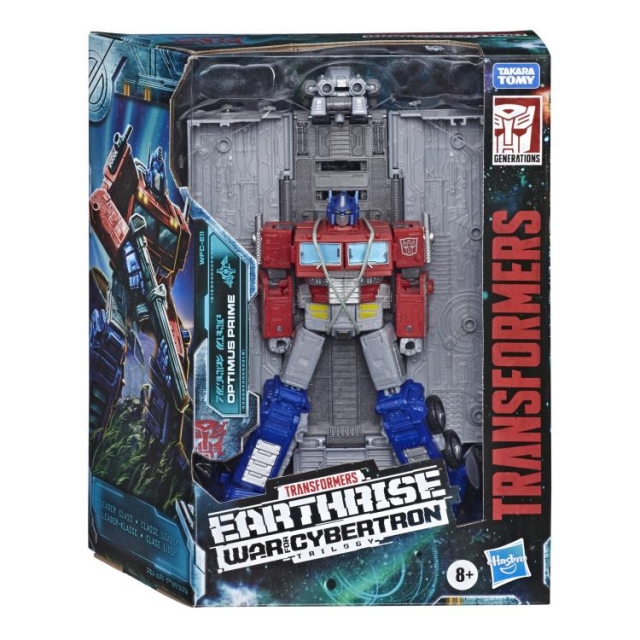 WFC-E11 Optimus Prime with Trailer Leader Class | Transformers Generations War for Cybertron Earthrise Chapter