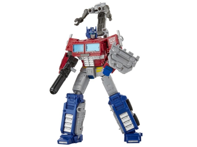 WFC-E11 Optimus Prime with Trailer Leader Class | Transformers Generations War for Cybertron Earthrise Chapter