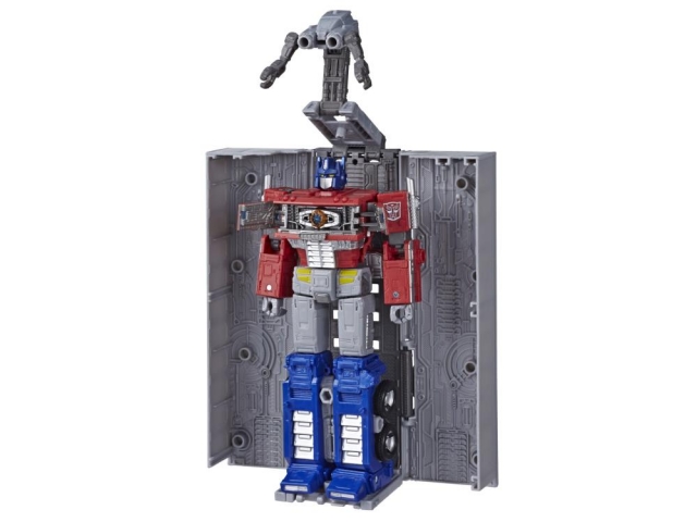 WFC-E11 Optimus Prime with Trailer Leader Class | Transformers Generations War for Cybertron Earthrise Chapter