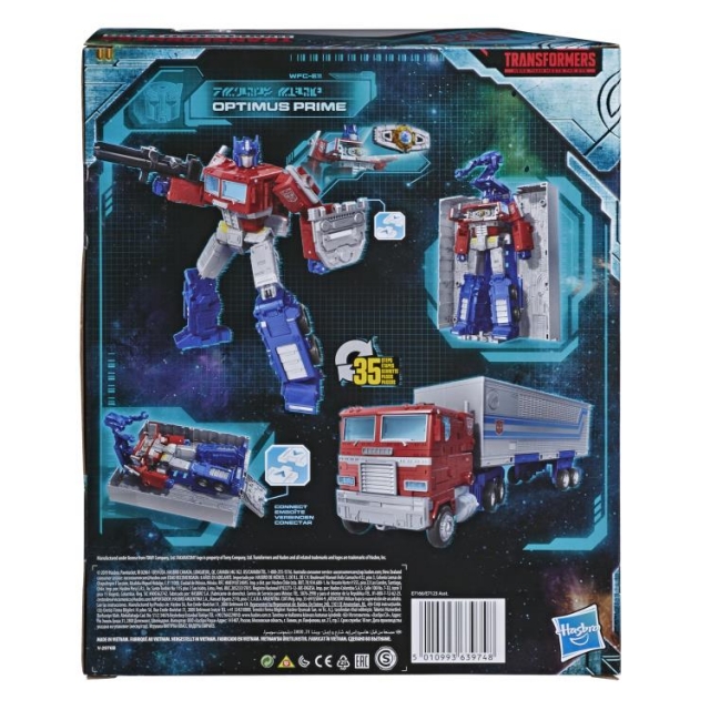 WFC-E11 Optimus Prime with Trailer Leader Class | Transformers Generations War for Cybertron Earthrise Chapter