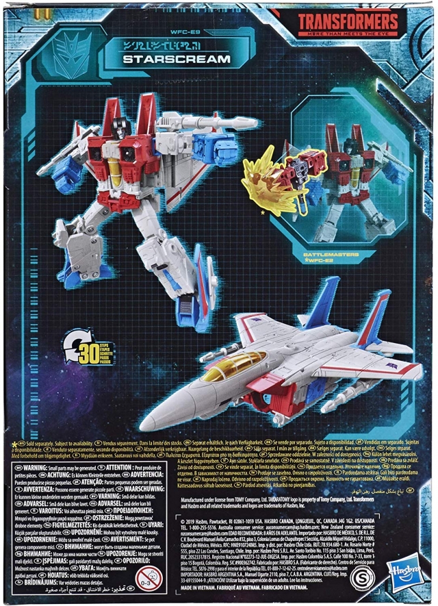 WFC-E9 Starscream Voyager Class | Transformers Generations War for Cybertron Earthrise Chapter