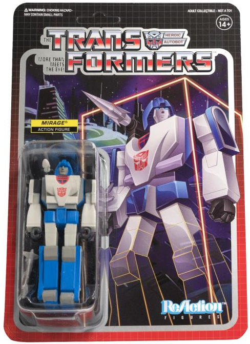 Mirage Figure | Transformers ReAction G1 Generation One