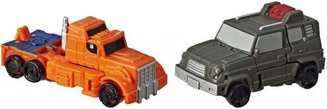 WFC-S33 Autobot Off-Road Patrol 2-Pack Autobot Powertrain and Highjump Micromaster Scale | Transformers Generations War for Cybertron Siege Chapter