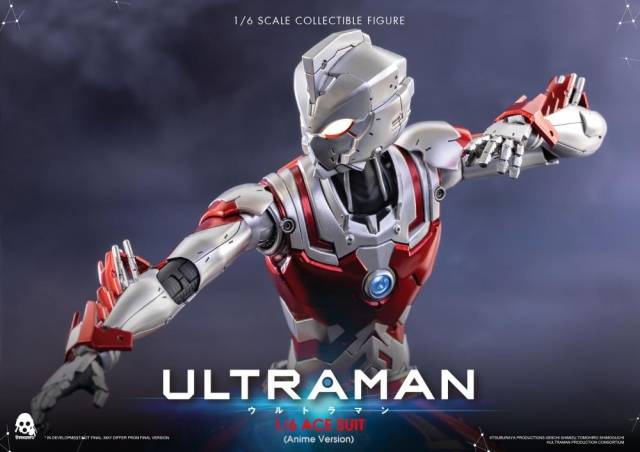 Ultraman Ace Suit Anime Version 1:6 Scale Figure | Ultraman | Threezero