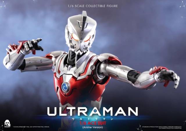 Ultraman Ace Suit Anime Version 1:6 Scale Figure | Ultraman | Threezero