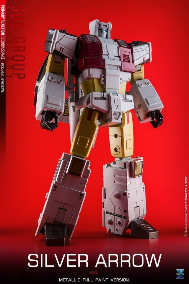 ZB-06 Superitron Combiner Metallic Edition Set of 5 Figures | Zeta Toys
