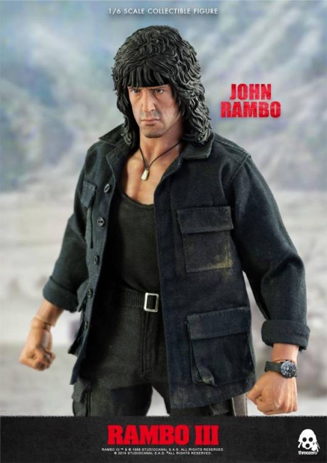 John Rambo 1:6 Scale Figure | Rambo III | Threezero