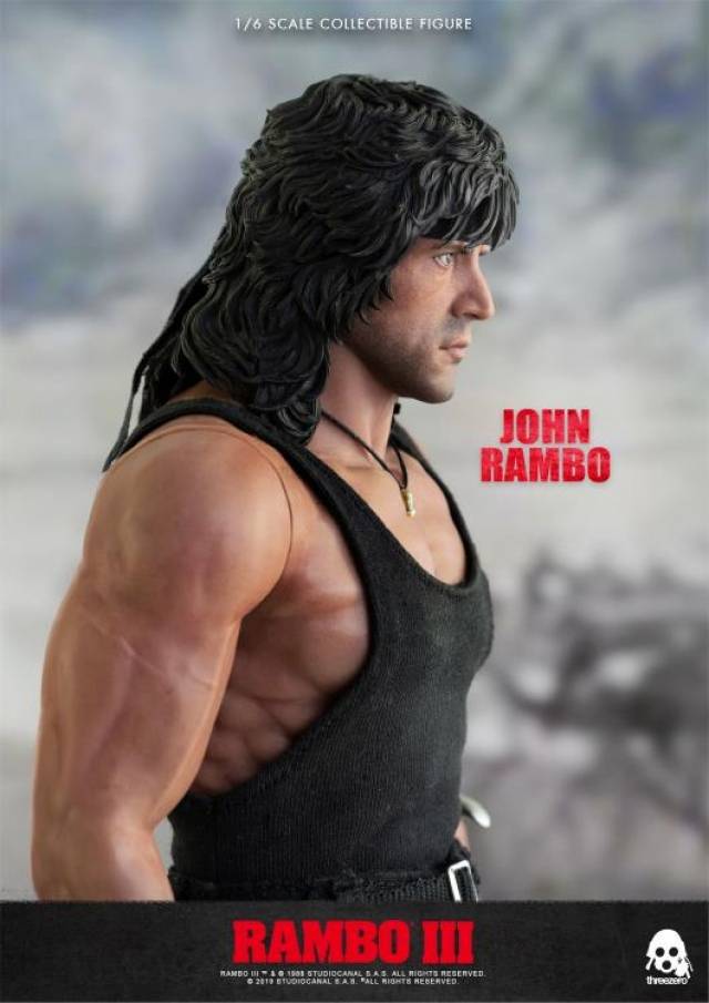 John Rambo 1:6 Scale Figure | Rambo III | Threezero