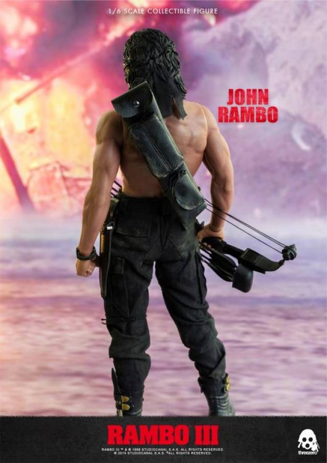 John Rambo 1:6 Scale Figure | Rambo III | Threezero