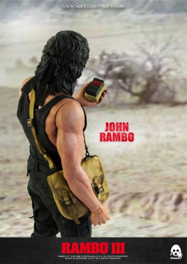 John Rambo 1:6 Scale Figure | Rambo III | Threezero