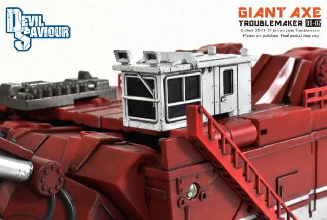 DS-02 Giant Axe | Devil Saviour Construction Combiner
